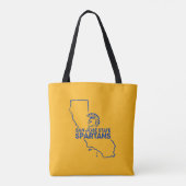 San Jose State Spartans Love Tote Bag (Achterkant)