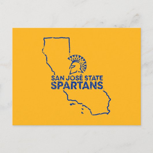 San Jose State Spartans Love Uitnodiging Briefkaart (Voorkant)