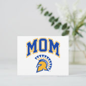 San Jose State Spartans Mam Briefkaart (Staand voorkant)