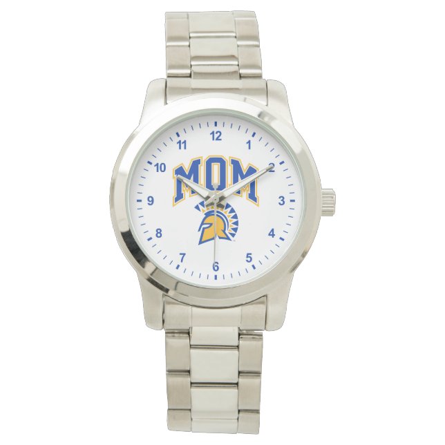 San Jose State Spartans Mam Horloge (Voorkant)