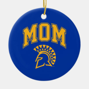 San Jose State Spartans Mam Keramisch Ornament