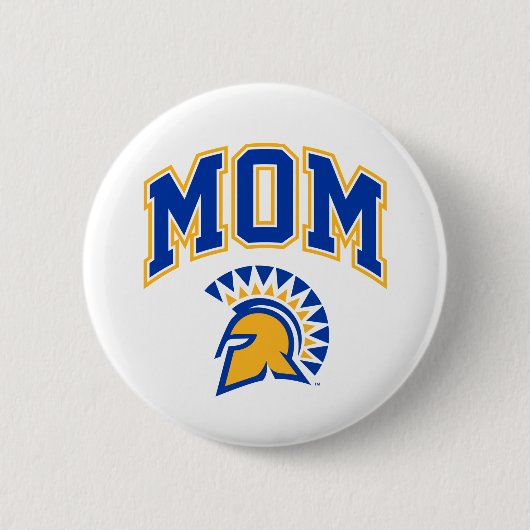 San Jose State Spartans Mam Ronde Button 5,7 Cm (Voorkant)