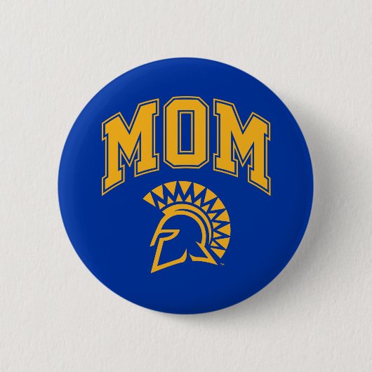 San Jose State Spartans Mam Ronde Button 5,7 Cm (Voorkant)