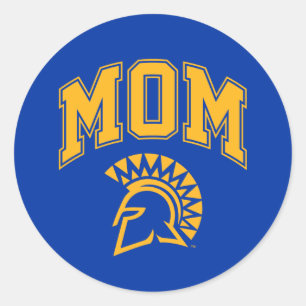 San Jose State Spartans Mam Ronde Sticker
