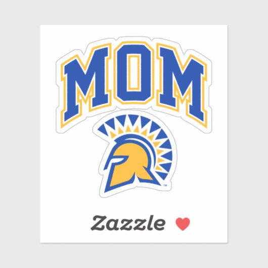 San Jose State Spartans Mam Sticker (Vel)