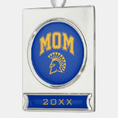 San Jose State Spartans Mam Verzilverd Banner Ornament (Links)