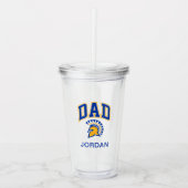 San Jose State Spartans Pap Acryl Drinkbeker (Voorkant)