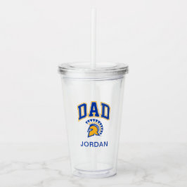 San Jose State Spartans Pap Acryl Drinkbeker