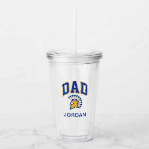 San Jose State Spartans Pap Acryl Drinkbeker