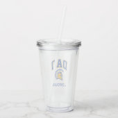 San Jose State Spartans Pap Acryl Drinkbeker (Achterkant)