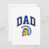 San Jose State Spartans Pap Briefkaart (Voorkant / Achterkant)
