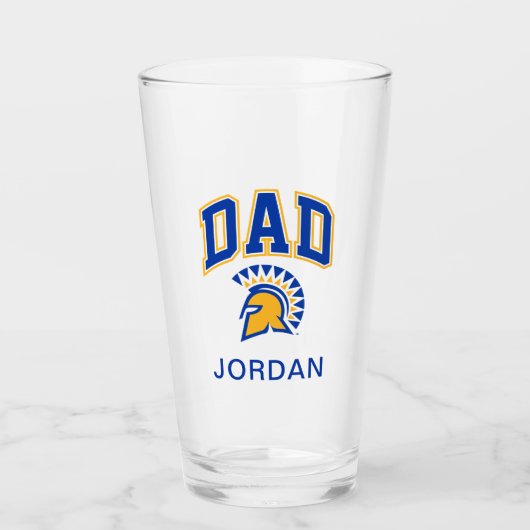 San Jose State Spartans Pap Glas (Voorkant)