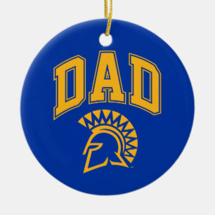 San Jose State Spartans Pap Keramisch Ornament