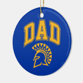 San Jose State Spartans Pap Keramisch Ornament (Links)