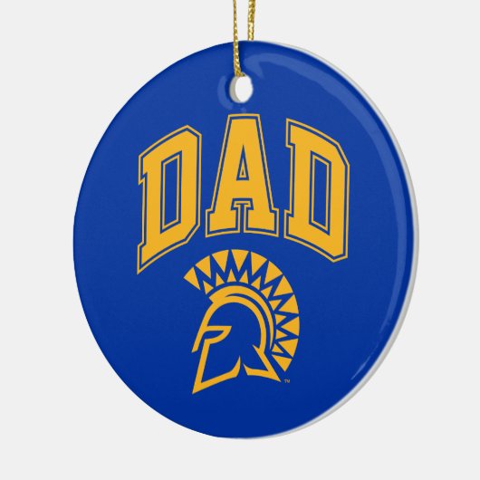 San Jose State Spartans Pap Keramisch Ornament (Links)