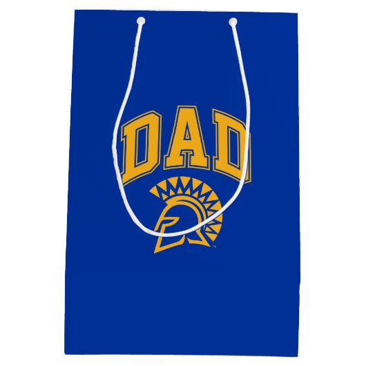 San Jose State Spartans Pap Medium Cadeauzakje (Achterkant)