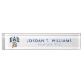 San Jose State Spartans Pap Naambordje (Voorkant)