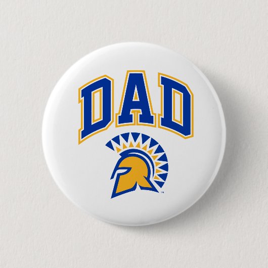 San Jose State Spartans Pap Ronde Button 5,7 Cm (Voorkant)