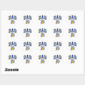 San Jose State Spartans Pap Ronde Sticker (Vel)