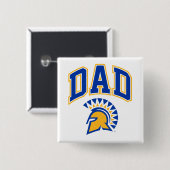 San Jose State Spartans Pap Vierkante Button 5,1 Cm (Voorkant /achterkant)