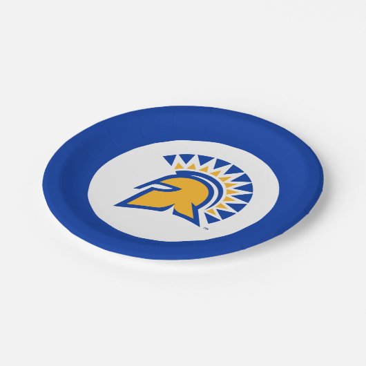 San Jose State Spartans Papieren Bordje (Gekanteld)