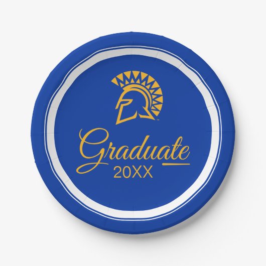 San Jose State Spartans Papieren Bordje (Voorkant)