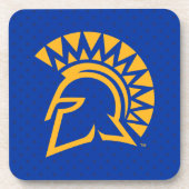San Jose State Spartans Polka Dot Pattern Bier Onderzetter (Voorkant)