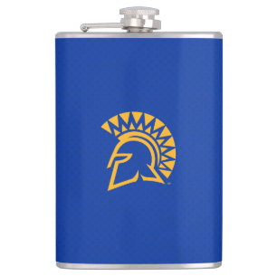 San Jose State Spartans Polka Dot Pattern Heupfles