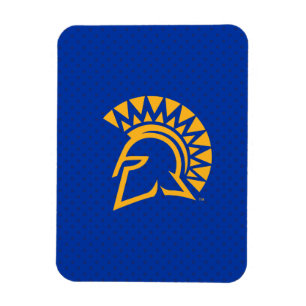 San Jose State Spartans Polka Dot Pattern Magneet