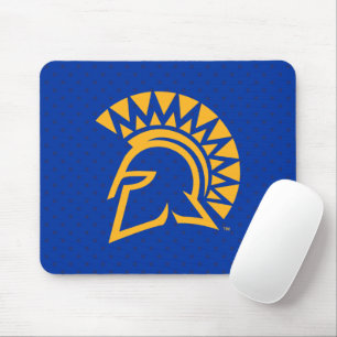 San Jose State Spartans Polka Dot Pattern Muismat