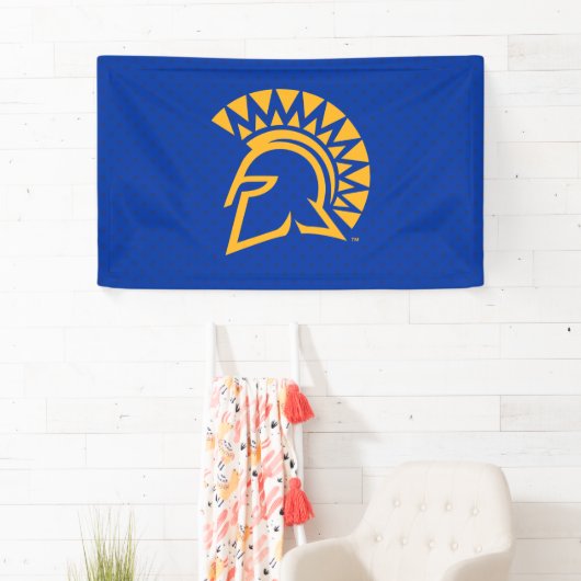 San Jose State Spartans Polka Dot Pattern Spandoek (Insitu)