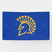 San Jose State Spartans Polka Dot Pattern Spandoek (Horizontaal)