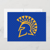 San Jose State Spartans Polka Dot Pattern Uitnodiging Briefkaart (Voorkant / Achterkant)