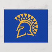 San Jose State Spartans Polka Dot Pattern Uitnodiging Briefkaart (Voorkant)