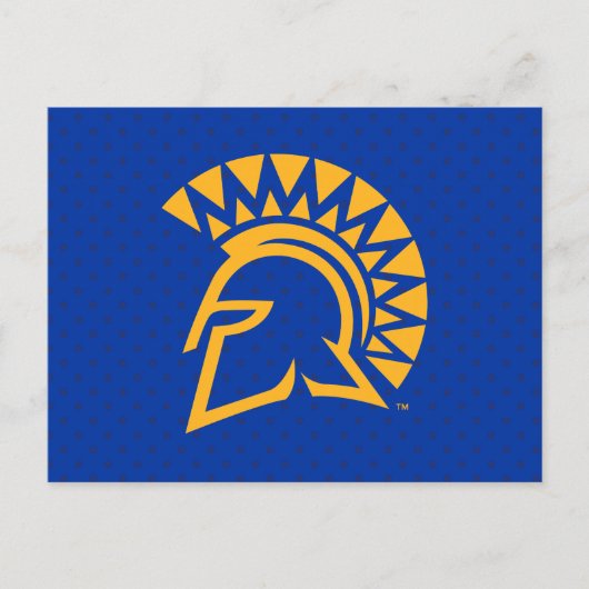 San Jose State Spartans Polka Dot Pattern Uitnodiging Briefkaart (Voorkant)