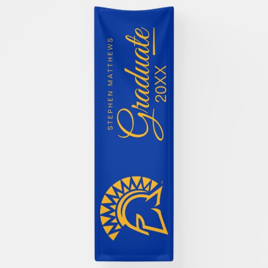 San Jose State Spartans Spandoek (Verticaal)
