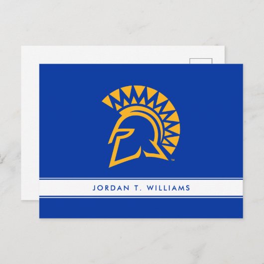 San Jose State Spartans Uitnodiging Briefkaart (Voorkant / Achterkant)