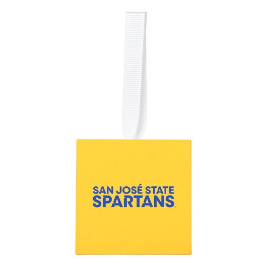 San Jose State Spartans Wordmark Decoratie (Voorkant)