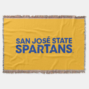 San Jose State Spartans Wordmark Deken