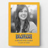 San Jose State Spartans Wordmark Fotoplaat (voorkant)