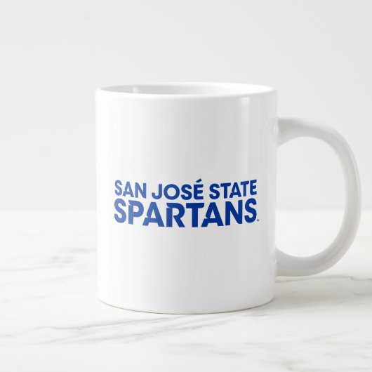 San Jose State Spartans Wordmark Grote Koffiekop (Rechts)