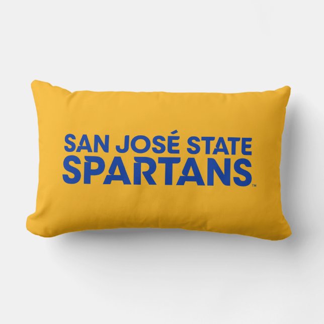 San Jose State Spartans Wordmark Kussen (Voorkant)