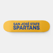 San Jose State Spartans Wordmark Persoonlijk Skateboard (Horizontaal)