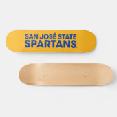 San Jose State Spartans Wordmark Persoonlijk Skateboard (Horizontaal)