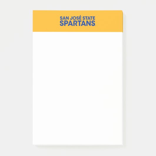 San Jose State Spartans Wordmark Post-it® Notes (Voorkant)