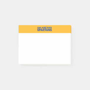 San Jose State Spartans Wordmark Post-it® Notes