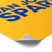 San Jose State Spartans Wordmark Poster (Hoek)
