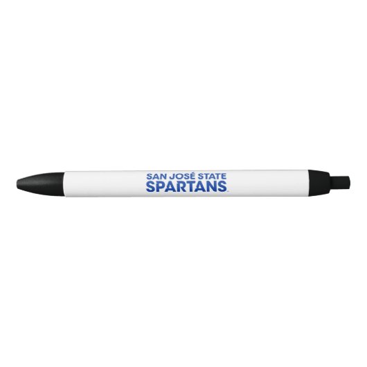 San Jose State Spartans Wordmark Zwarte Inkt Pen (Voorkant)