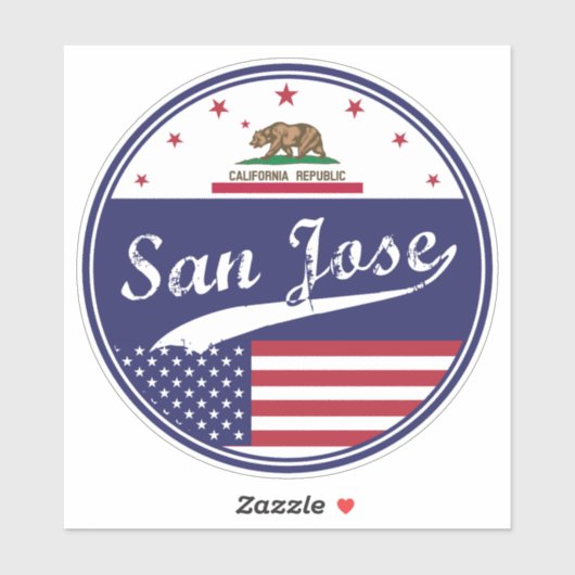 San Jose Sticker (Vel)