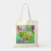 San Jose tijdloze melodie Canvas tas (Achterkant)